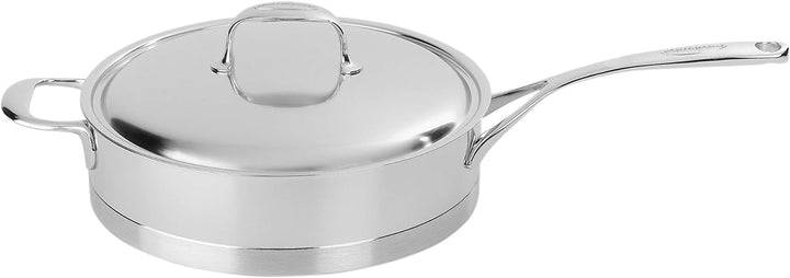 DEMEYERE Atlantis Schmorpfanne mit Deckel, 4,2 l, Schwarz, 41428A-41528 4.2 quarts Schwarz, 4.2 quar