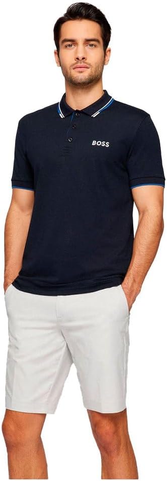 BOSS Herren Poloshirt, 5XL Dark Blue402