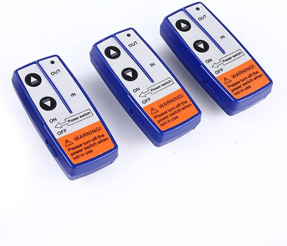 12 V 500 A Schütz Seilwinde Steuerung Magnetventil Dual Wireless Fernbedienung Set