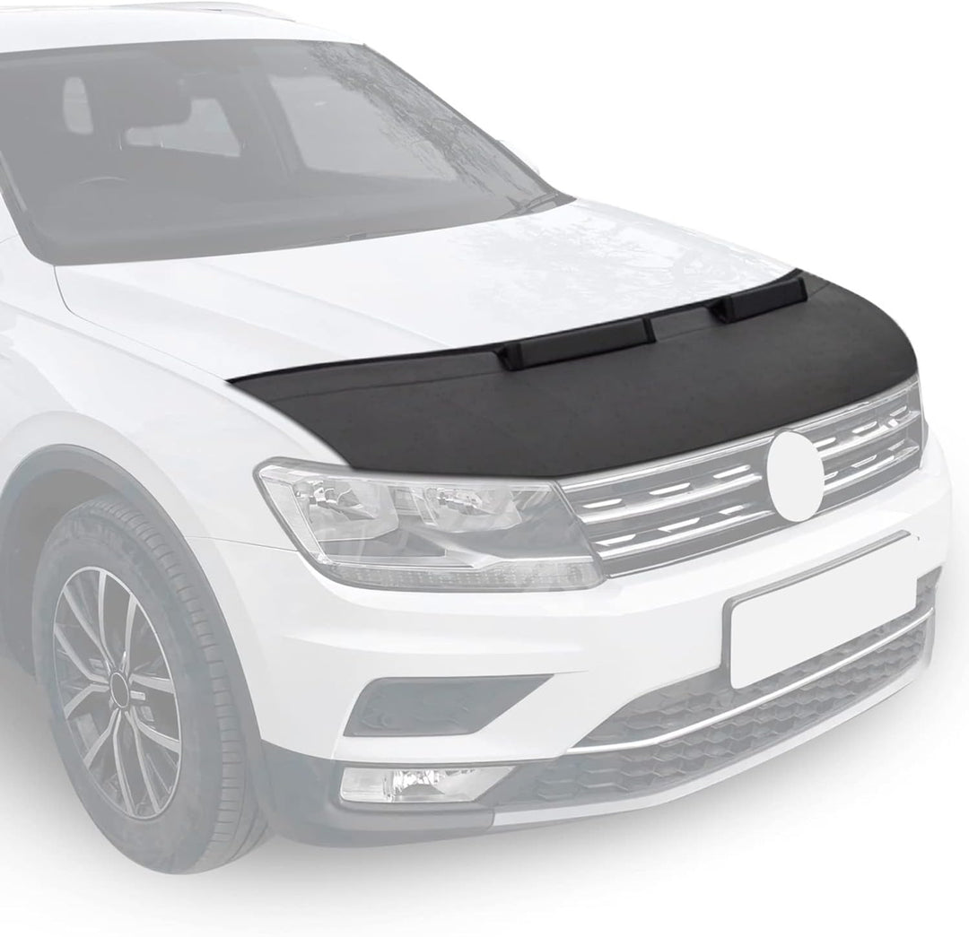 Haubenbra Bonnet Bra Steinschlagschutzmaske kompatibel mit BMW 1er E87 2004-2011 1x Halb Motorhaubes