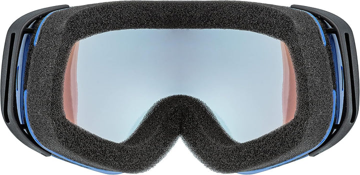 Uvex Unisex Jugend Scribble Fm Sph Skibrille (1er Pack) Einheitsgrösse blue/blue-clear Single, Einhe