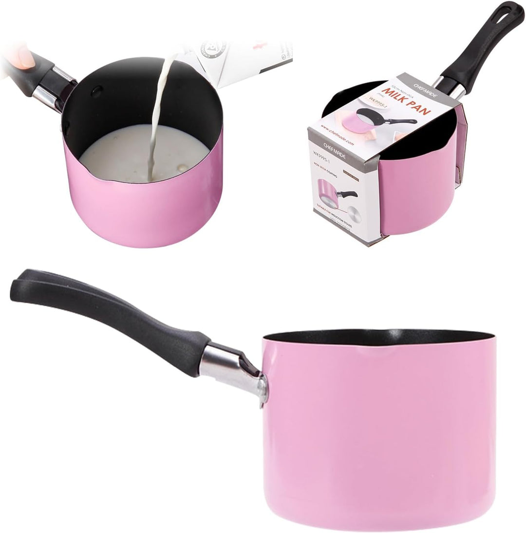 Tomotato Mini Milchtopf, Antihaft Stocktopf Praktischer Suppentopf Bunter Kochtopf zum Erhitzen klei
