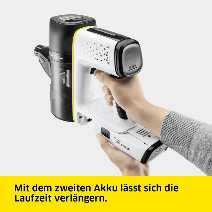 Kärcher Akku-Staubsauger VC 7 Signature Line, 2 Saugstufen, Laufzeit: bis zu 60 min., Gewicht: 2,6 k