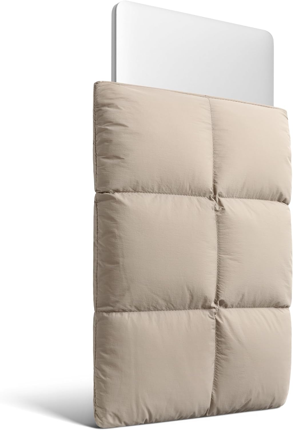 Comfyable Puffy Laptop Sleeve 15 Inch 16 Inch, Quilted Puffer Laptop Carrying Case, Pillow Cover Com