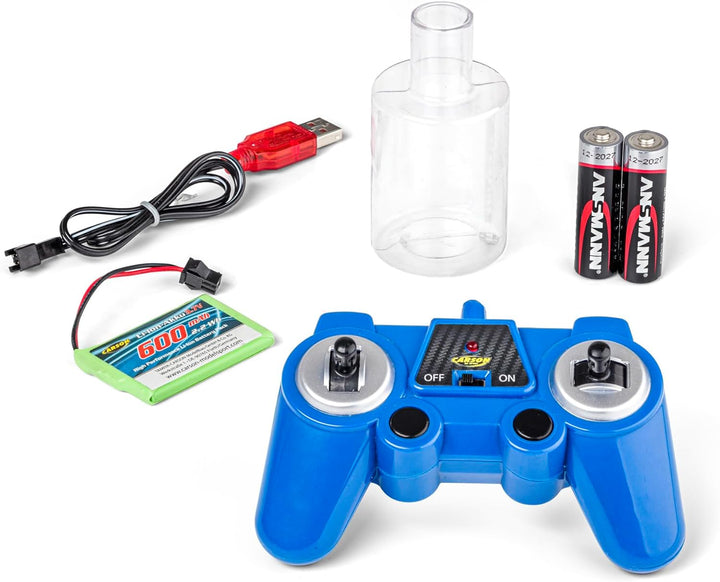 Carson 500907665 1:26 MB Arocs Wassertransporter 100% RTR - Ferngesteuertes Fahrzeug, Lastwagen mit