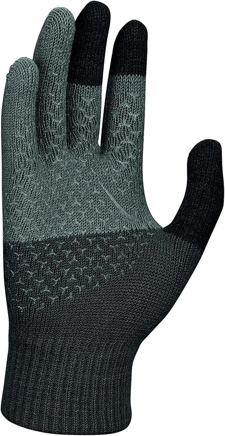Nike Unisex – Erwachsene Knitted Tech And Grip Handschuhe L-XL Grau, L-XL Grau