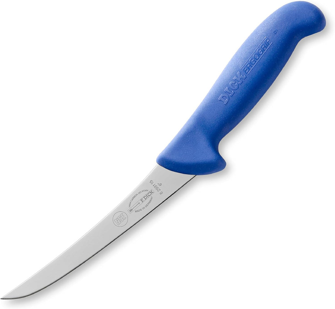 F. DICK Ausbeinmesser, Steif, Metzgermesser ErgoGrip (Messer mit Klinge 15 cm, X55CrMo14 Stahl, nich
