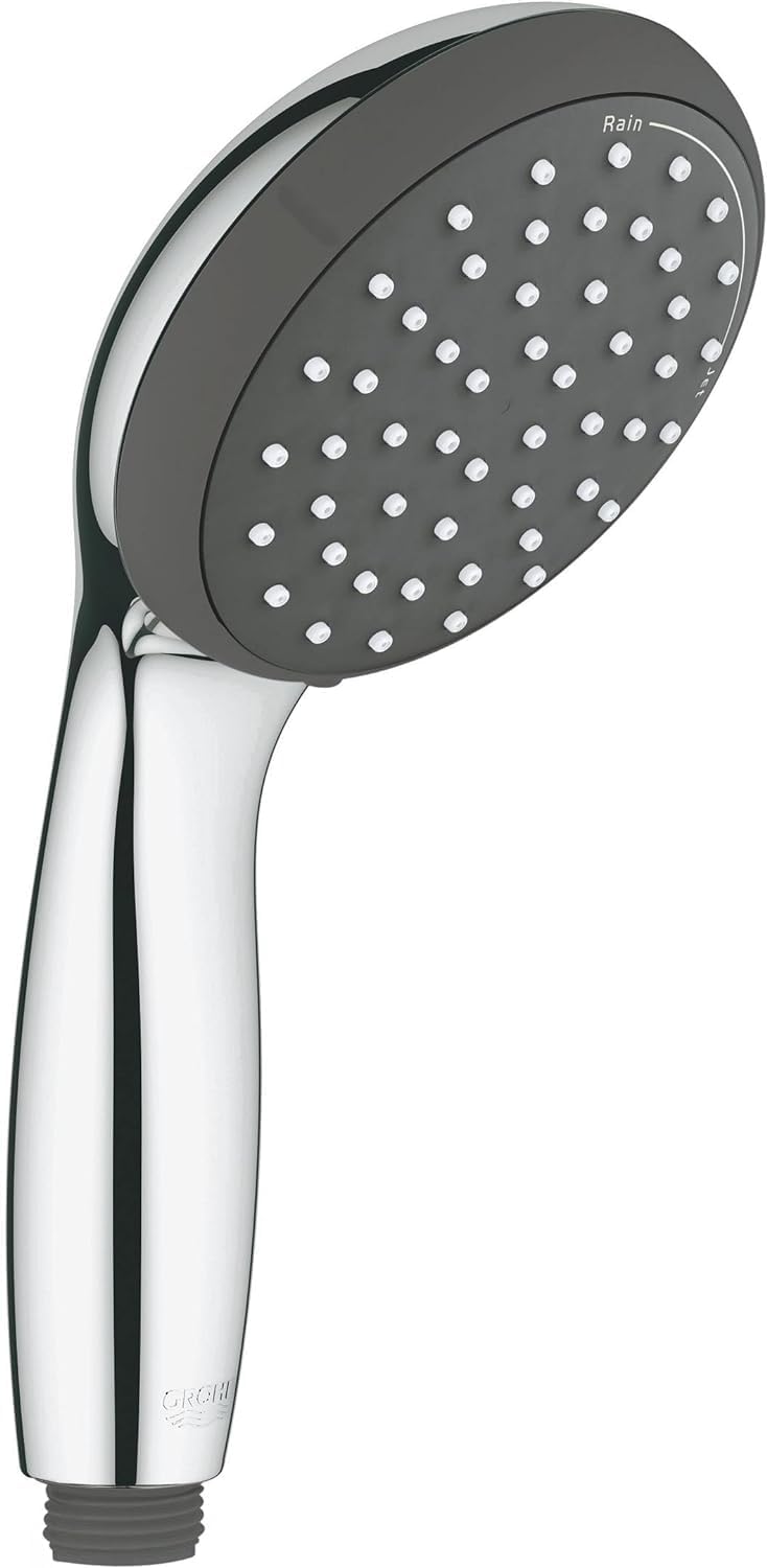 GROHE Vitalio Start 100 - Handbrause (wassersparend, 2 Strahlarten, universale Befestigung, robust),