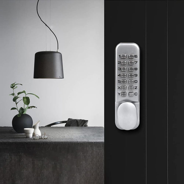 Retoo Codeschloss Mechanisches, Schlüsselloses Türschloss mit Zahlencode, Keyless Code Schloss mit P