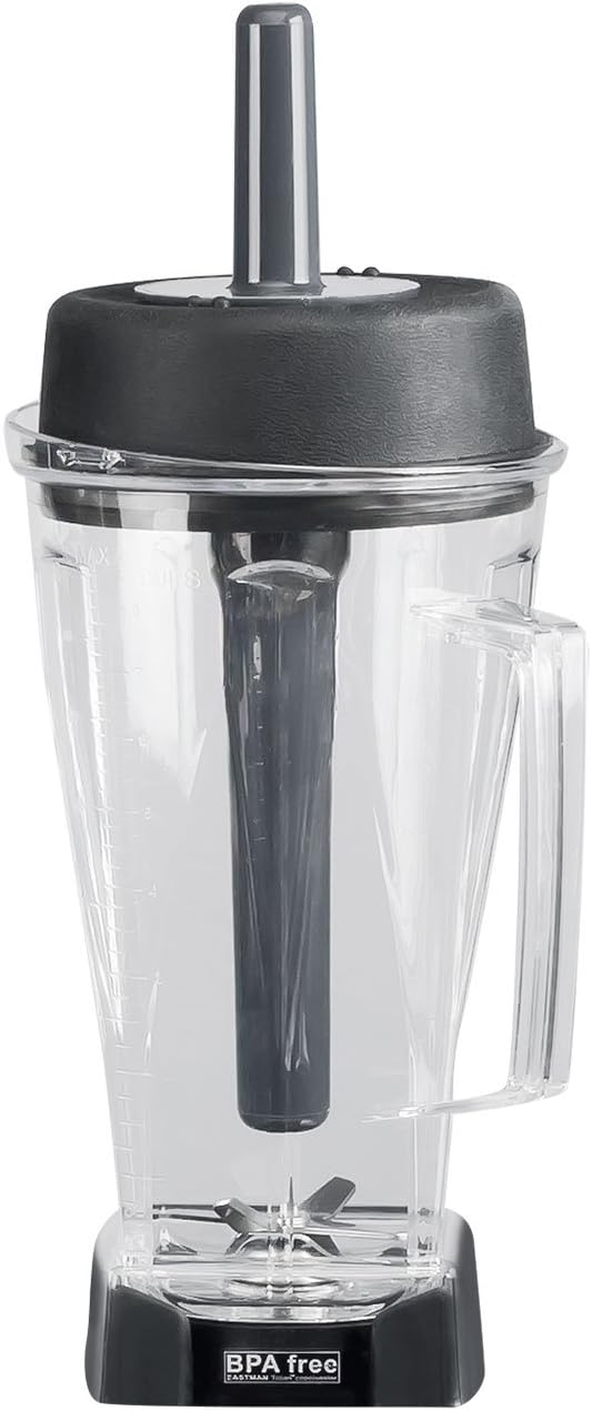 2 Ltr. Ersatzbehälter Behälter geeignet für den vitamix tnc 5200 inkl. Schneidemesser, Stössel und D