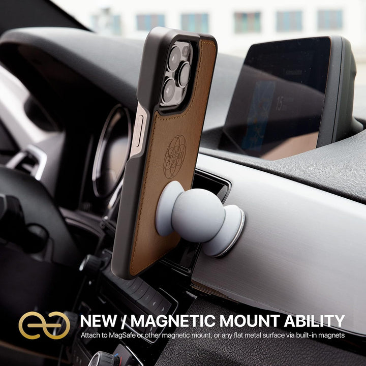 Dreem Fibonacci iPhone 14 Pro Max Brieftaschen-Etui / 2-in-1 stossfestes Etui und abnehmbares Folio