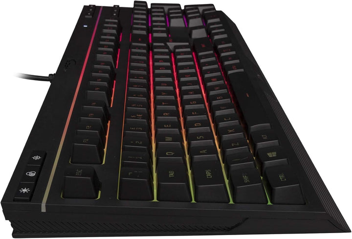 HyperX Alloy Core RGB – Membrane Gaming Tastatur (QWERTZ deutsches Layout) Schwarz Membrane Alloy Co
