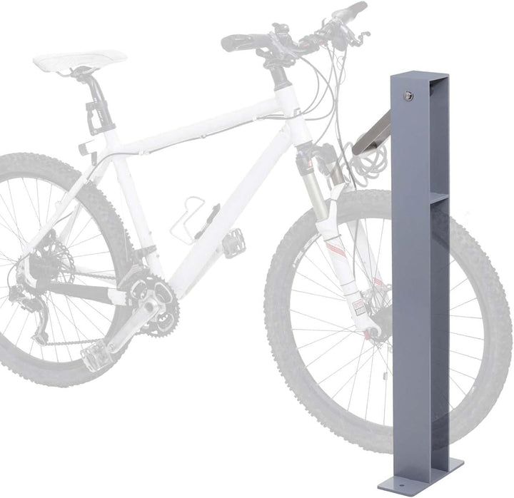 Mendler Fahrradbügel HWC-G20, Fahrradständer Anlehnbügel, verzinkter Stahl Outdoor-pulverbeschichtet