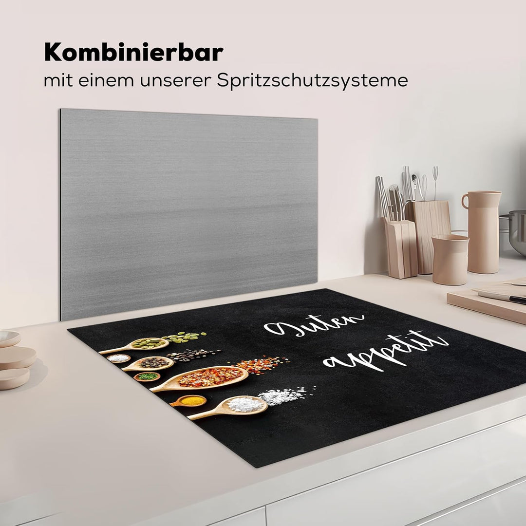 KitchenYeah© Herdabdeckplatte Einteilig Induktionsmatte Küche Abdeckung Ceranfeld Herd Abdeckplatte