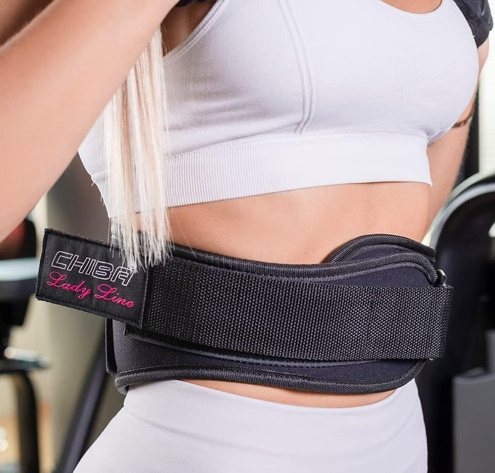 Chiba Damen Gürtel Nylon Performer XS Schwarz, XS Schwarz