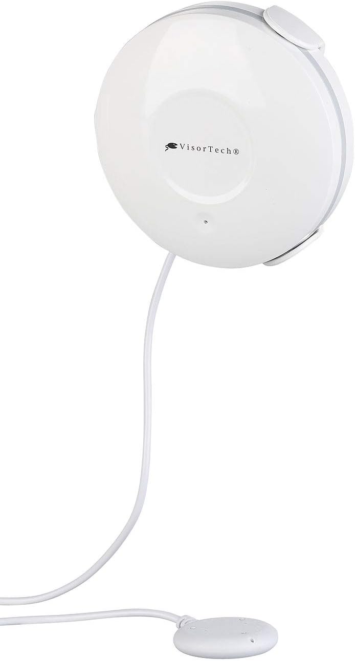 VisorTech Wassersensor: WLAN-Wassermelder, externer Sensor, App, bis 8 Jahre Batterie-Laufzeit (Wass