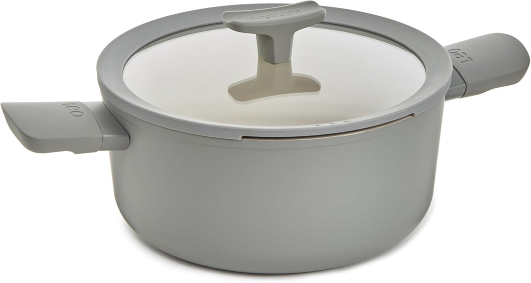 BergHOFF Leo Antihaft Suppen-/ Gemüsetopf mit Deckel Balance Moonmist 24x11,50cm