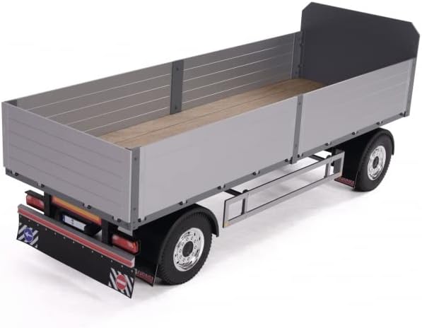 Carson 500907624 1:14 2-Achs Baustoff-Anhänger - RC, Zubehör für Tamiya Trucks, Ersatzteile, Tuningt