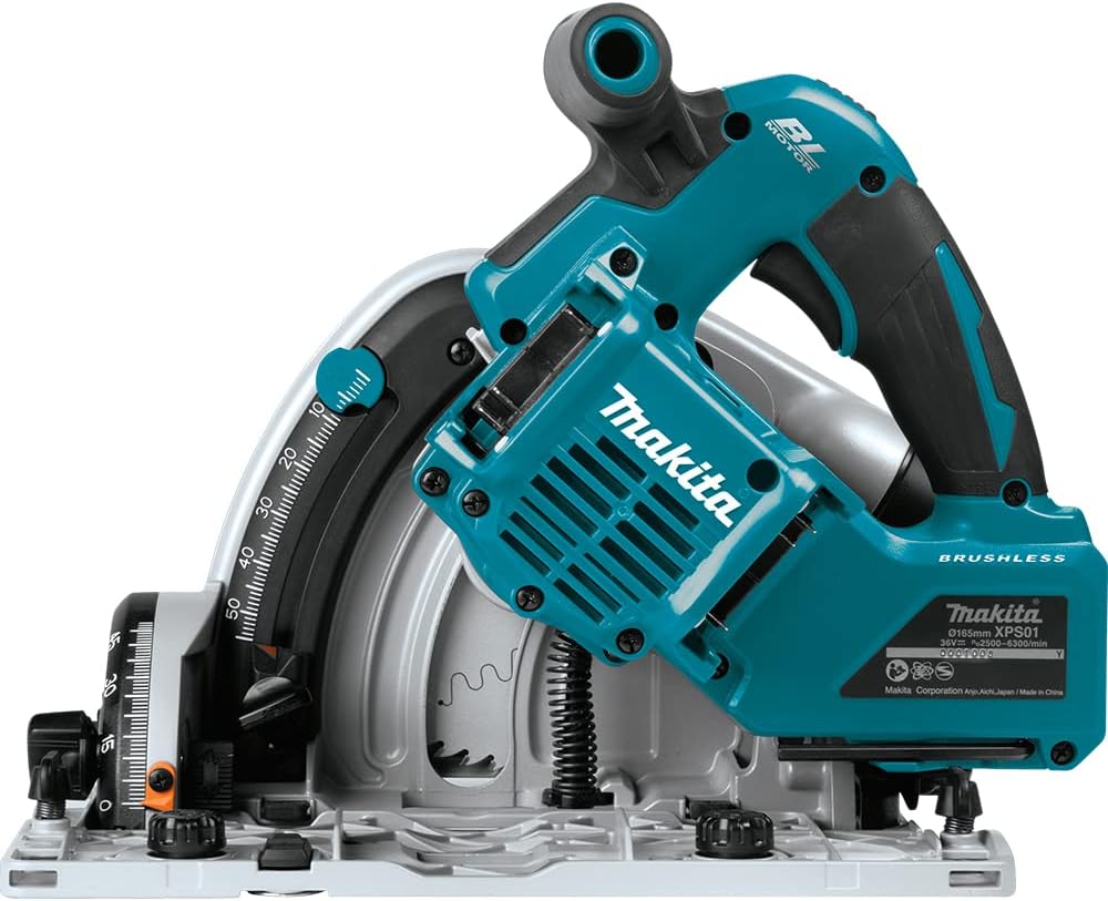 Makita DSP600ZJ Akku-Tauchsäge 56mm 2x18 V (ohne Akku, ohne Ladegerät) im MAKPAC