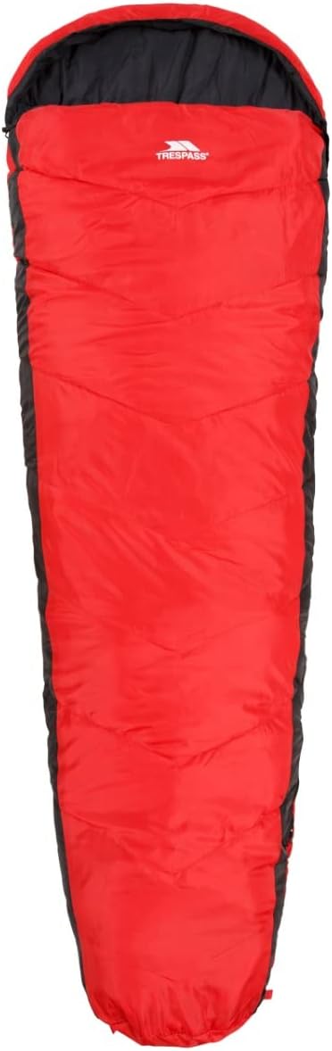 Trespass Herren Doze Schlafsack Einheitsgrösse Red, Einheitsgrösse Red