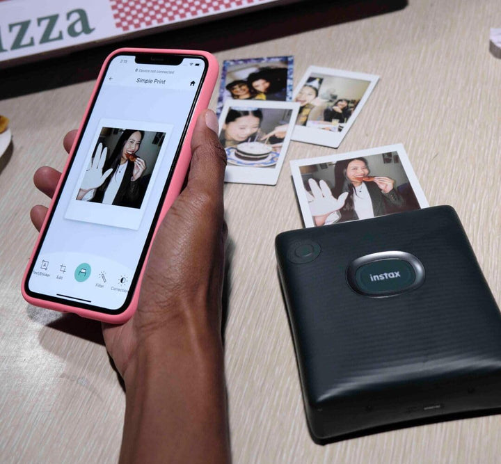 INSTAX Square Link Smartphone Drucker, Midnight Green, Midnight Green