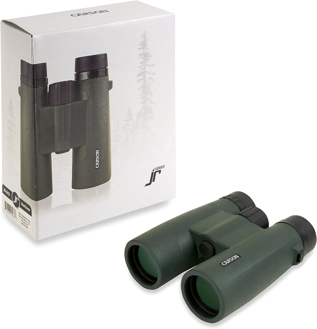 Carson Full-Size Fernglas, 10x42mm, wasserdicht und beschlagfrei (JR-042) 10x42mm Full-Size, 10x42mm