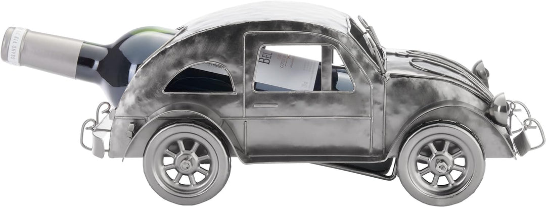 Brubaker Weinflaschenhalter Oldtimer - Metall Flaschenhalter Nostalgisches Auto - 32 cm Weinflaschen