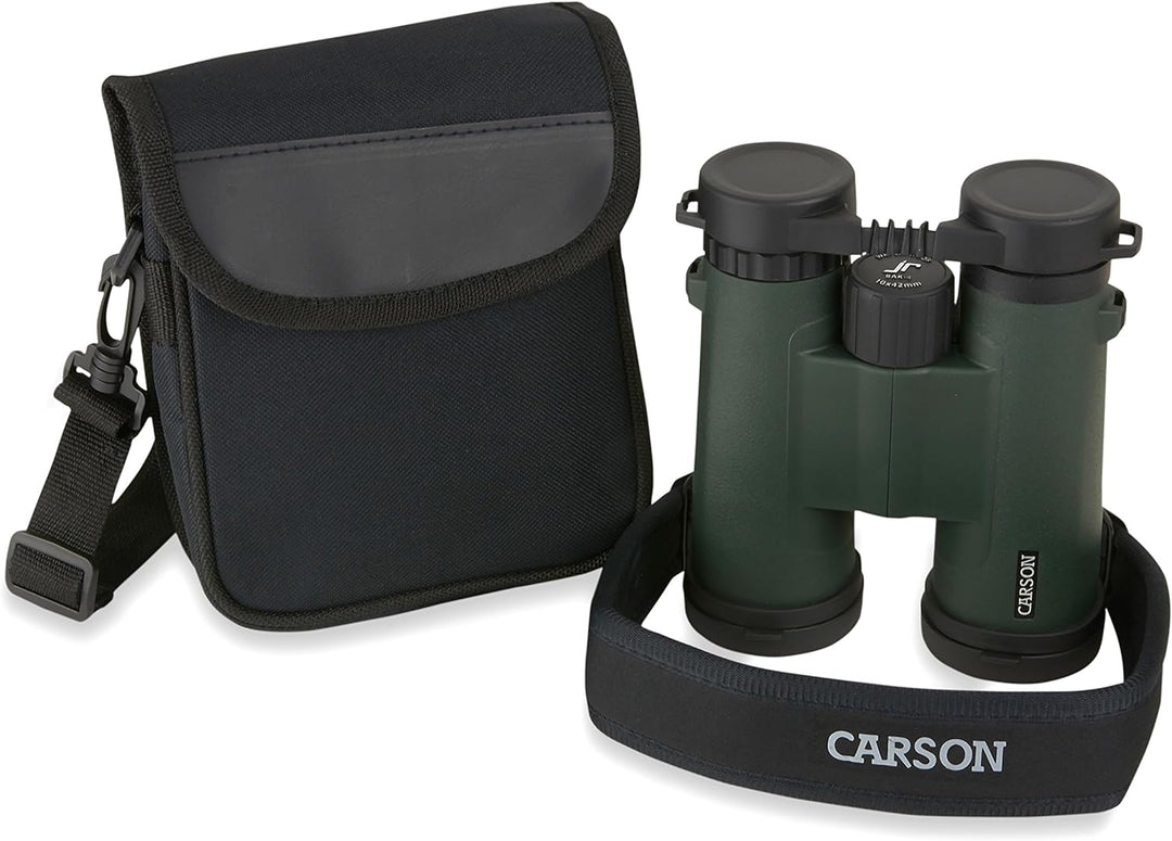 Carson Full-Size Fernglas, 10x42mm, wasserdicht und beschlagfrei (JR-042) 10x42mm Full-Size, 10x42mm