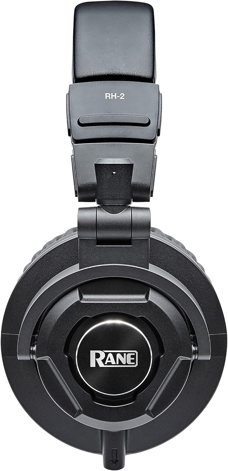 Rane RH2 RH-2 - 50mm Full-Response, High-Fidelity Over-Ear Kopfhörer mit vollständig zusammenklappba