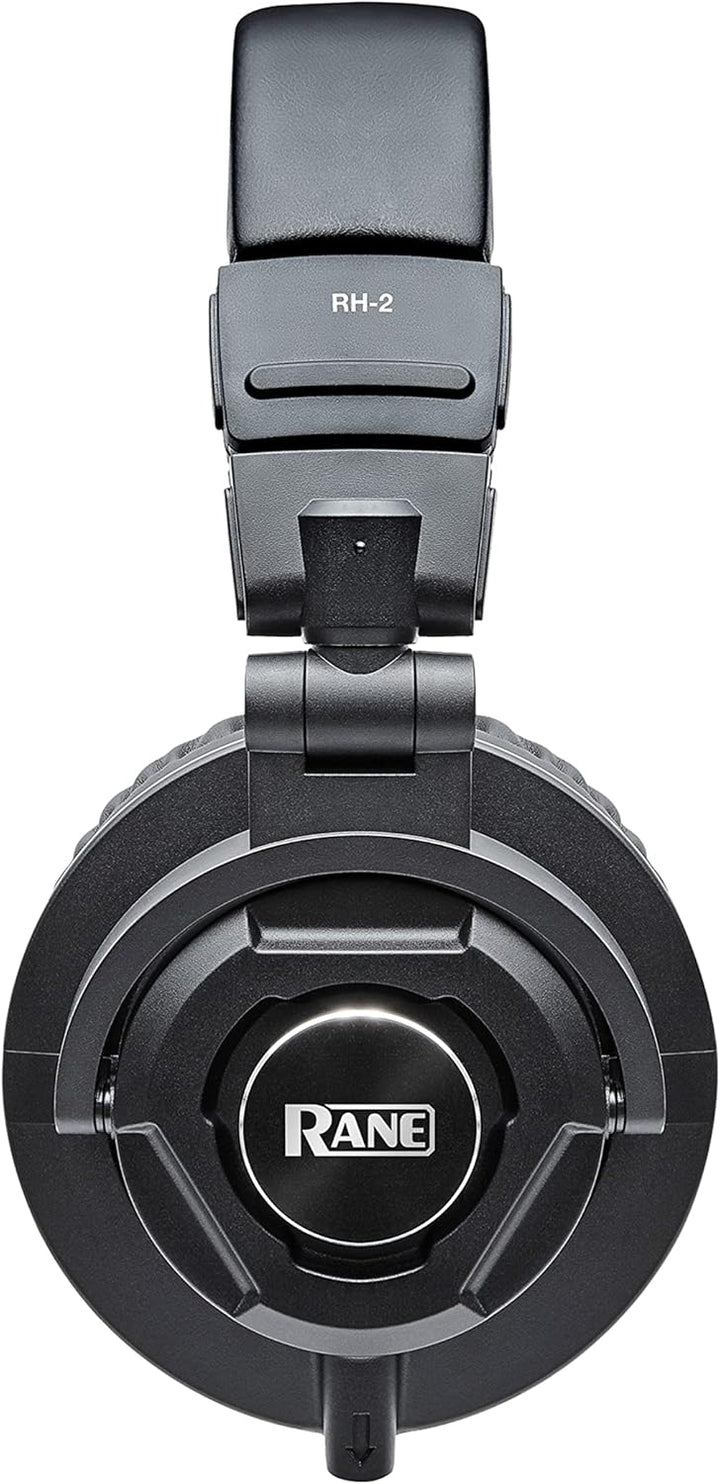 Rane RH2 RH-2 - 50mm Full-Response, High-Fidelity Over-Ear Kopfhörer mit vollständig zusammenklappba