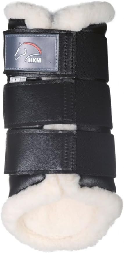 HKM Gamaschen Comfort M Schwarz, M Schwarz