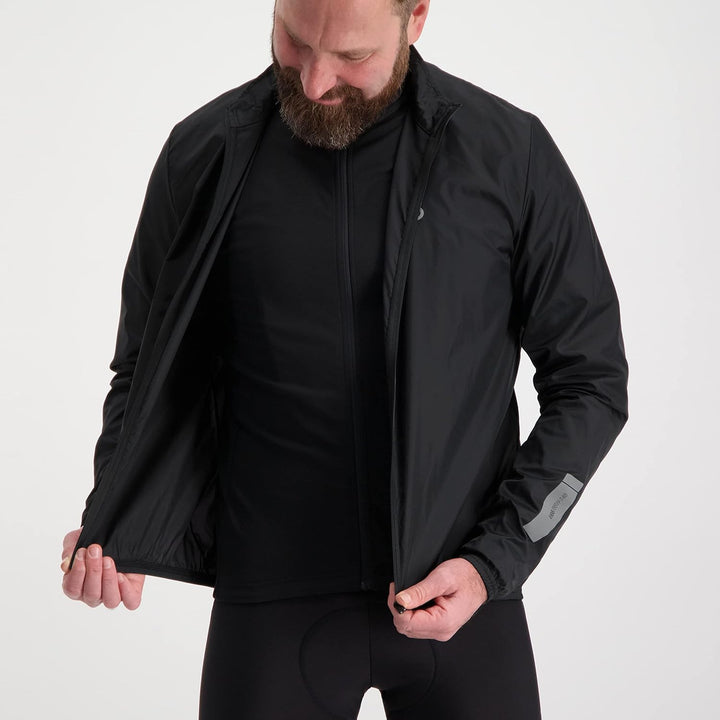 BBB Cycling FahrradJacke Herren und Damen | Wasserabweisend Winddicht Leicht Reflektierend | Rennrad