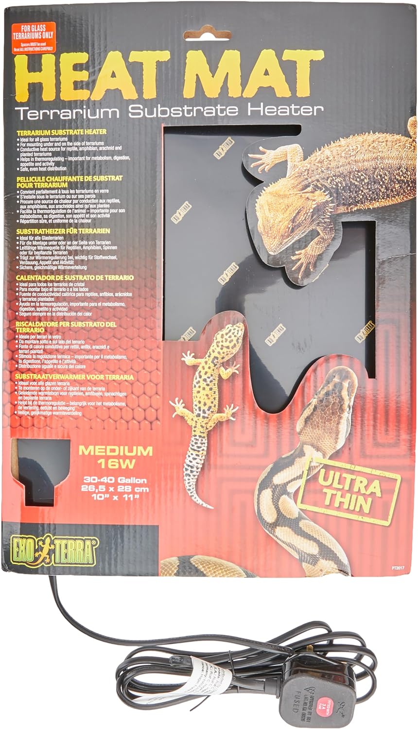 Exo Terra Heat Mat, Substratheizung für Terrarrien, zur Montage unter