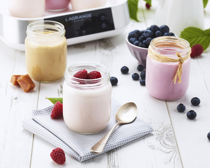 LAGRANGE 459002 Joghurtbereiter Linie/Flaschenbürste Edelstahl 18 W