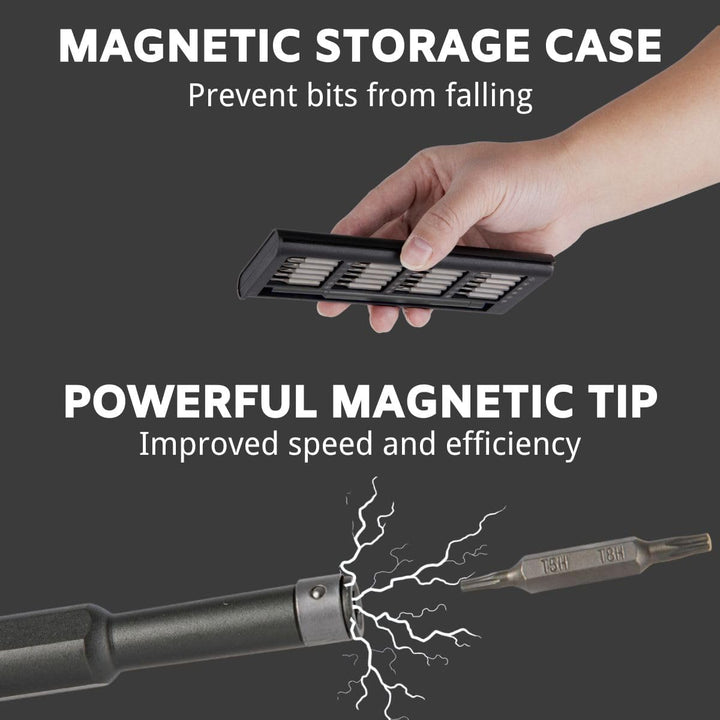 FANACAN Feinmechaniker Schraubendreher Set, Mini Werkzeug Set mit Torx T5 T6 T8 T9 T10, usw, Reparat