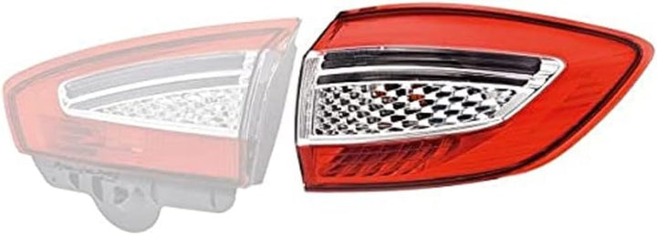 HELLA 9EL 354 997-101 Heckleuchte - LED - äusserer Teil - rechts - für u.a. Ford Mondeo IV Turnier (