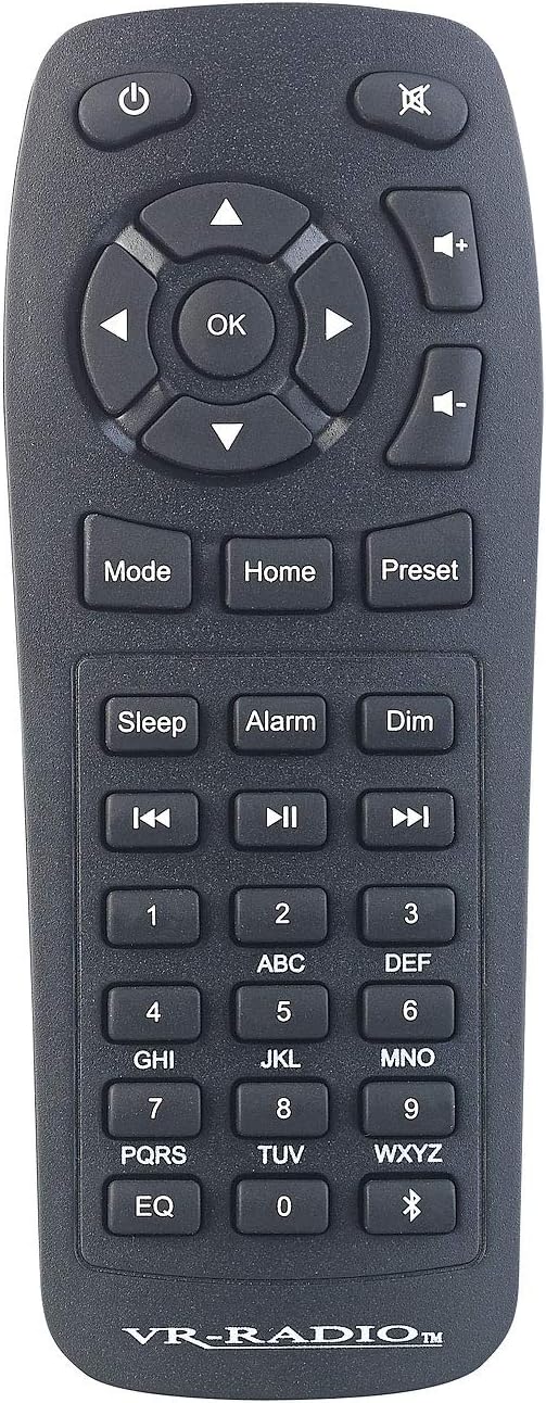 VR-Radio Radio: Stereo-WLAN-Internetradio, Farb-Display, 12 W, Bluetooth 5, Fernbed. (WLAN Lautsprec
