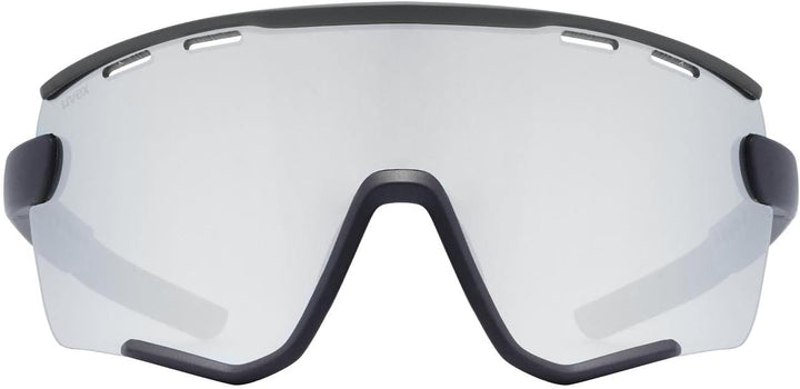 Uvex Unisex Sportstyle 236 S Set Sportbrille (1er Pack) Einheitsgrösse black matt/mirror silver, Ein