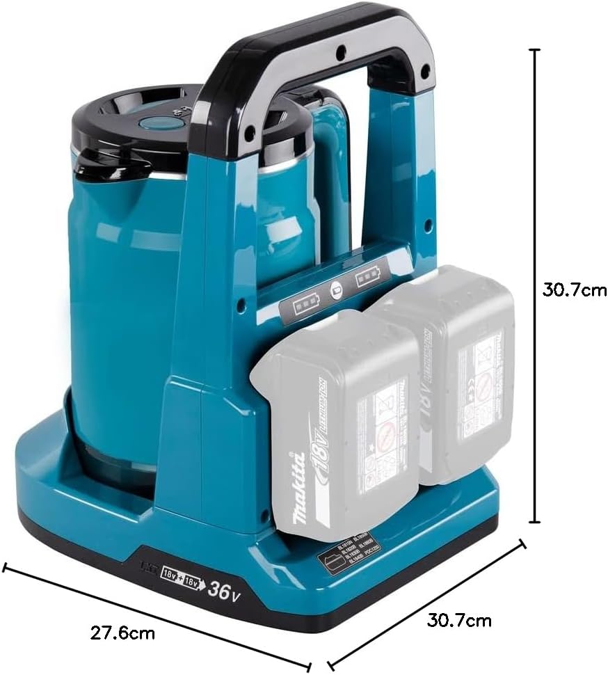 Makita DKT360Z Akku-Wasserkocher 2x18V (ohne Akku, ohne Ladegerät)