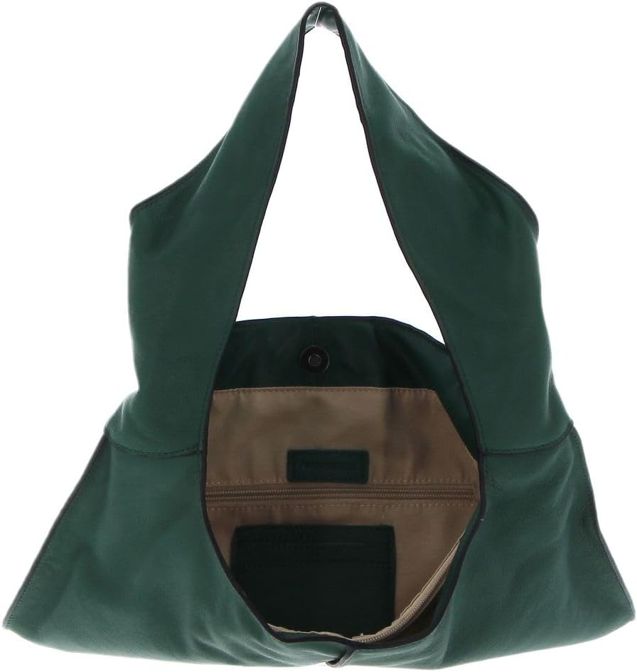 FREDsBRUDER Damen Tasche Schultertasche Shopper Umhängetasche Schultertasche Logoschriftzug Glattled