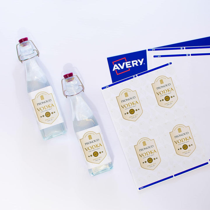 AVERY L7169-100 Box Blätter Etiketten Laser 1 Originalverpackung, 1 Originalverpackung