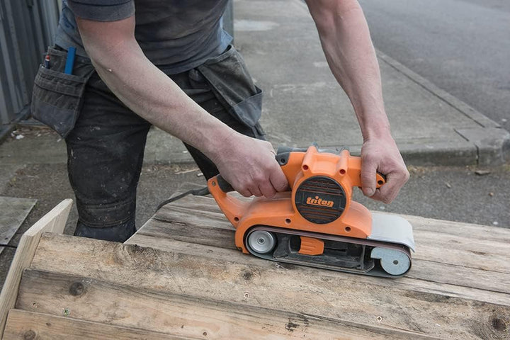 Triton Bandschleifer, 1200 W, 100 mm, 1 Stück, orange, T41200BS
