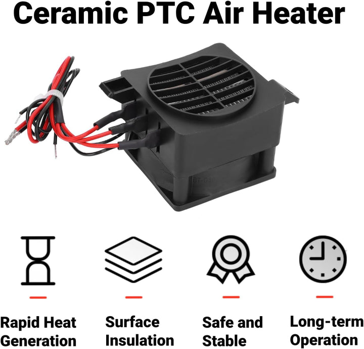 PTC Luftheizung, 220V 300W Konstante Temperatur PTC Elektrischer Heizlüfter Elektrische Keramik Ther
