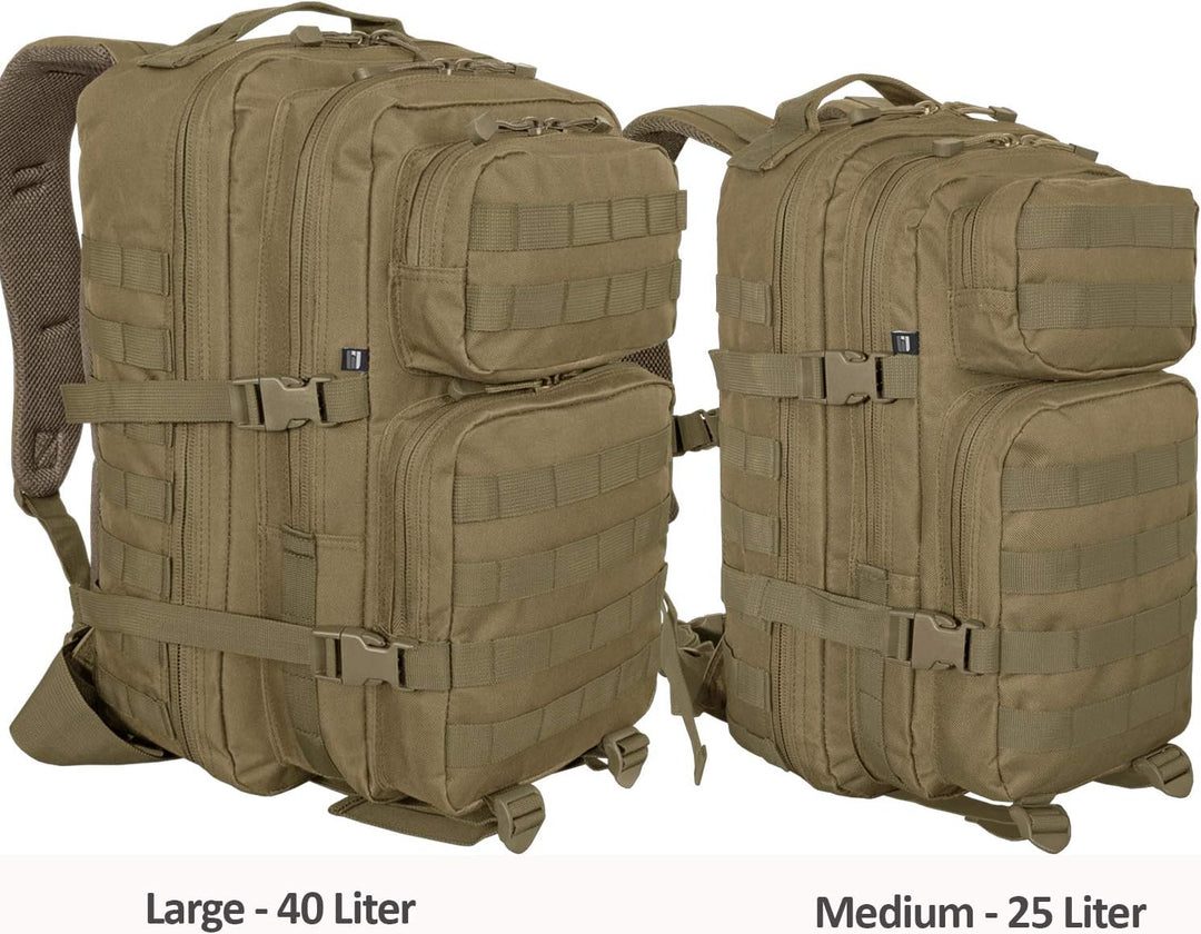 bw-online-shop US Cooper Assault Rucksack Camel Medium - 25