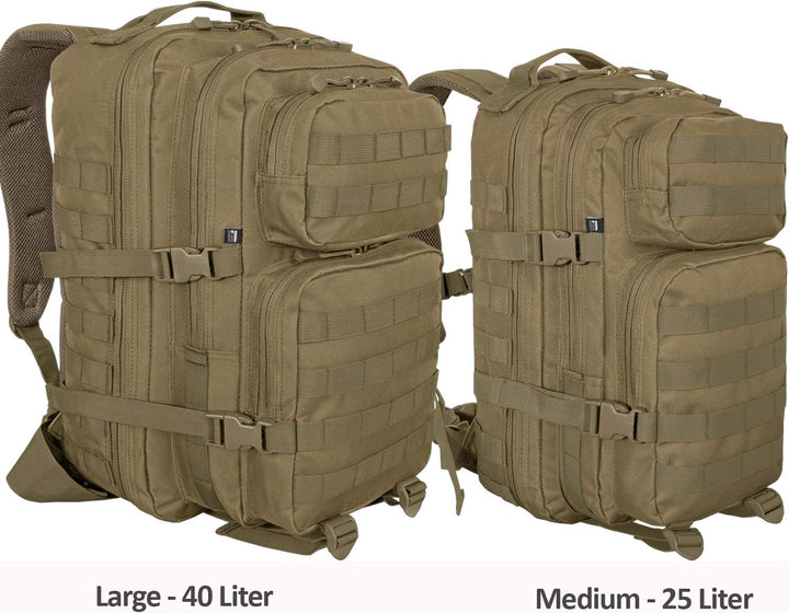 bw-online-shop US Cooper Assault Rucksack Camel Medium - 25