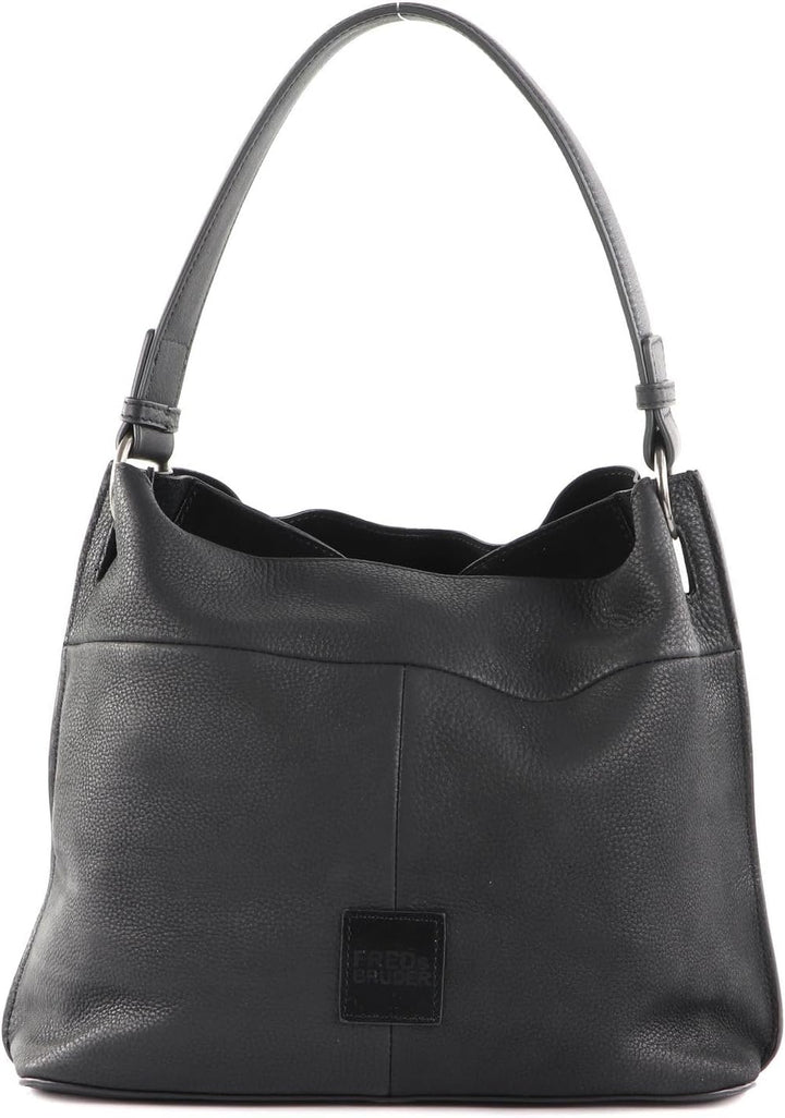 FREDsBRUDER Bucket Bag Dylan Small mit Label-Applikationen S Schwarz, S Schwarz