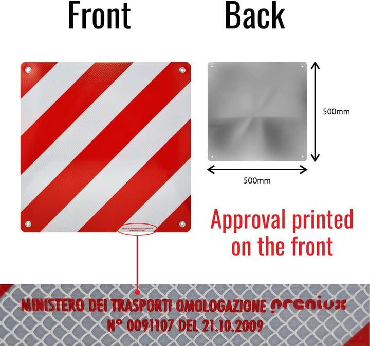Cora 000103231 Zugelassene Warntafel