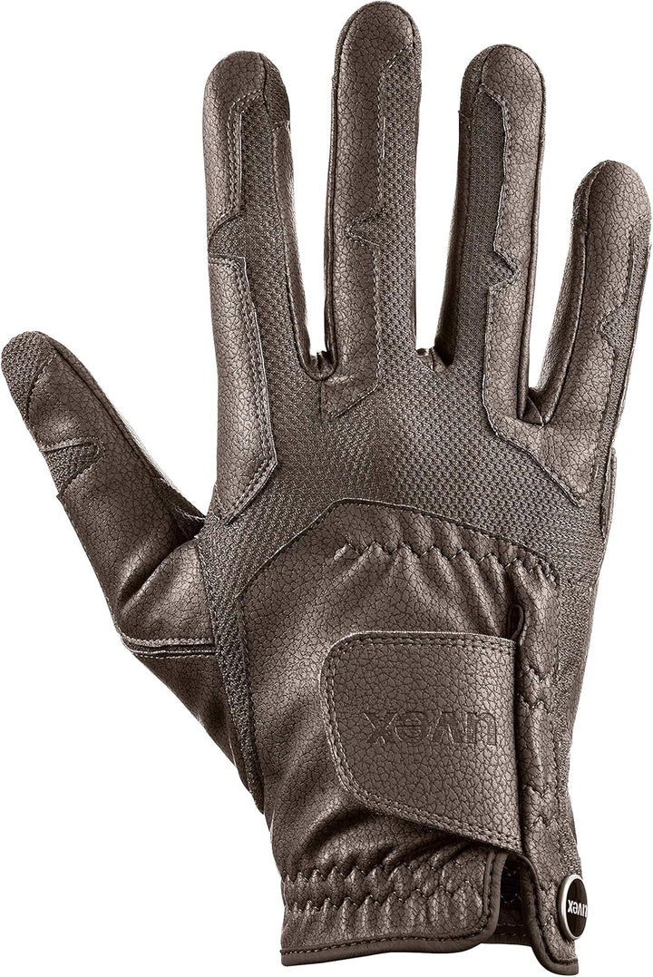 Uvex Unisex – Erwachsene Ventraxion Reithandschuhe 8-9 Braun, 8-9 Braun