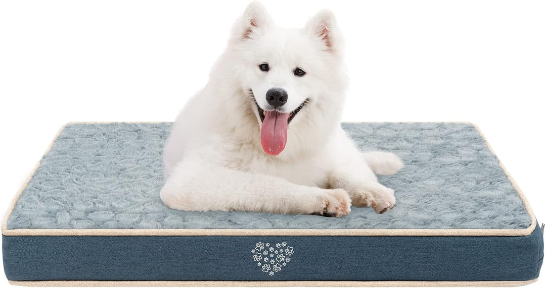 VANKEAN Hundebett wasserdichte Reversible (Kühl und Warm), Abnehmbarer Innenfutter, Flauschig Hundem