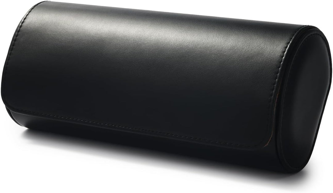 Oirlv Luxus Pu Leder 3 Schlitze Uhrenrolle Reiseetui Aufbewahrungsetui Für Geschenkbox Weihnachten J
